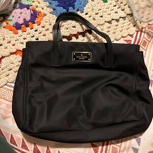 Black Kate Spade Nylon Bag